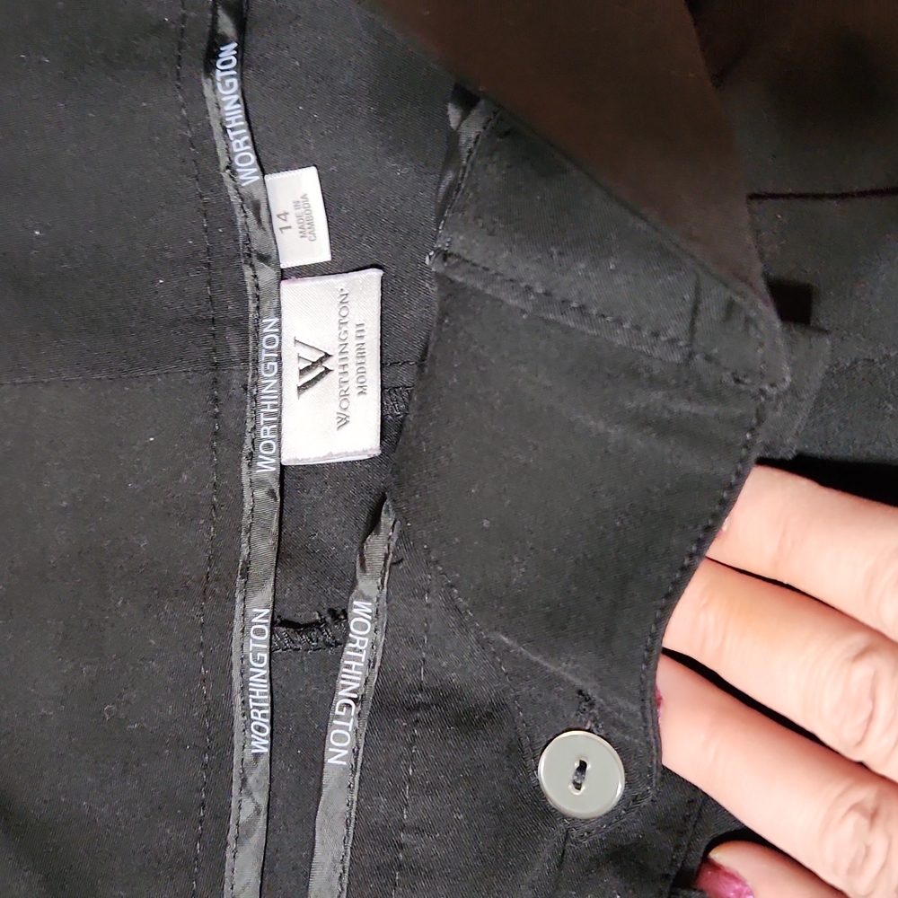 Nwot Worthington slacks 14 - Picture 3 of 11